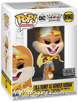 Lola Bunny as Wonder Woman from Looney Tunes - Pop! Vinyl Figures manufactured by Funko [Front]