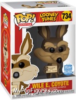 Wile E. Coyote from Looney Tunes - Pop! Vinyl Figures manufactured by Funko [Front]