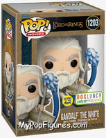 Gandalf the White (Earth Day) (Glows in the Dark) from Lord of the Rings - Pop! Vinyl Figures manufactured by Funko [Front]