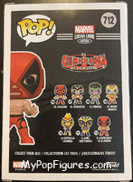 El Chimichanga De La Muerte from Lucha Libre - Lucha Libre Pop! manufactured by Funko [Back]