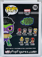 El Furioso from Lucha Libre - Lucha Libre Pop! manufactured by Funko [Back]