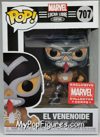 El Venenoide (Metallic) from Lucha Libre - Lucha Libre Pop! manufactured by Funko [Front]