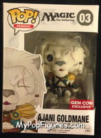 Ajani Goldmane (Flocked) from Magic the Gathering - Pop! Vinyl Figures manufactured by Funko [Front]