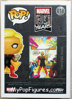 Adam Warlock from Marvel - 80 Years Pop! manufactured by Funko [Back]