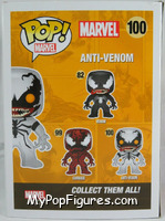 Anti-Venom from Marvel - Marvel Universe Pop! manufactured by Funko [Back]