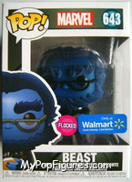 Beast (Flocked) from Marvel - Marvel Universe Pop! manufactured by Funko [Front]