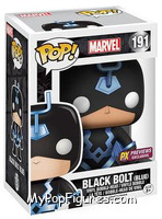 Black Bolt (Blue) from Marvel - Marvel Universe Pop! manufactured by Funko [Front]