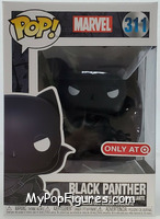 Black Panther from Marvel - Marvel Universe Pop! manufactured by Funko [Front]