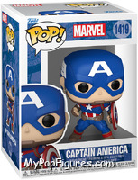 Captain America from Marvel - New Classics Pop! manufactured by Funko [Front]