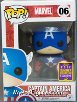 Captain America (Bucky Barnes) from Marvel - Marvel Universe Pop! manufactured by Funko [Front]