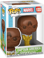 Captain America (Easter Chocolate) from Marvel - Marvel Universe Pop! manufactured by Funko [Front]