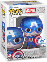 Captain America (Facet) from Marvel - Marvel Universe Pop! manufactured by Funko [Front]