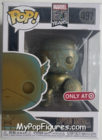 Captain America (Patina) from Marvel - 80 Years Pop! manufactured by Funko [Front]