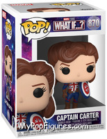 Captain Carter from Marvel - What if…? Pop! manufactured by Funko [Front]