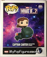 Captain Carter (and the Hydra Stomper) (Deluxe) from Marvel - What if…? Pop! manufactured by Funko [Back]