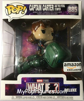 Captain Carter (and the Hydra Stomper) (Deluxe) from Marvel - What if…? Pop! manufactured by Funko [Front]