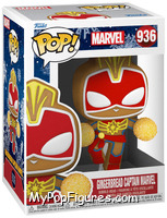 Captain Marvel (Gingerbread) from Marvel - Marvel Universe Pop! manufactured by Funko [Front]