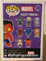 Compound Hulk from Marvel - Pop! Vinyl Figures manufactured by Funko [Back]