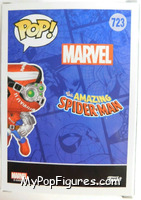 Cyborg Spider-Man from Marvel - Marvel Universe Pop! manufactured by Funko [Back]