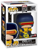 Cyclops (1st Appearance) (Glow in the Dark) from Marvel - 80 Years Pop! manufactured by Funko [Front]