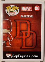 Daredevil (Red) from Marvel - Marvel Universe Pop! manufactured by Funko [Back]