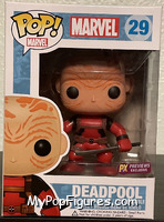 Deadpool (Unmasked) from Marvel - Marvel Universe Pop! manufactured by Funko [Front]