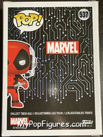 Deadpool (Gamer) (Masked) from Marvel - Marvel Universe Pop! manufactured by Funko [Back]