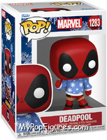 Deadpool (Holiday / Ugly Sweater) from Marvel - Pop! Vinyl Figures manufactured by Funko [Front]