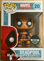 Deadpool (Orange) from Marvel - Marvel Universe Pop! manufactured by Funko [Front]