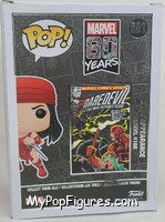 Elektra (1st Appearance) from Marvel - 80 Years Pop! manufactured by Funko [Back]