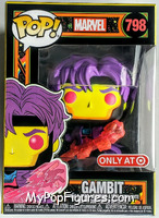 Gambit (Blacklight) from Marvel - Marvel Universe Pop! manufactured by Funko [Front]