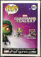 Gamora from Marvel - Marvel Universe Pop! manufactured by Funko [Back]