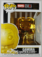 Gamora (Gold Chrome) from Marvel - Marvel Stud10s Pop! manufactured by Funko [Front]