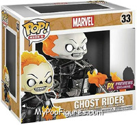 Ghost Rider from Marvel - Pop! Rides manufactured by Funko [Front]