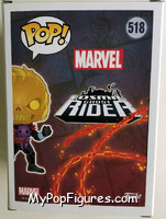 Cosmic Ghost Rider from Marvel - Marvel Universe Pop! manufactured by Funko [Back]