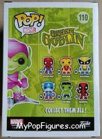 Green Goblin (Glider) (Glows in the Dark) from Marvel - Marvel Universe Pop! manufactured by Funko [Back]