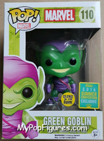 Green Goblin (Glider) (Glows in the Dark) from Marvel - Marvel Universe Pop! manufactured by Funko [Front]