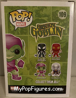 Green Goblin (Metallic) (Chase) from Marvel - Marvel Universe Pop! manufactured by Funko [Back]