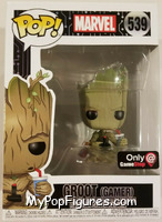 Groot (Gamer) (Sitting) from Marvel - Marvel Universe Pop! manufactured by Funko [Front]