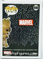 Groot (Gamer) (Standing) (Chase) from Marvel - Marvel Universe Pop! manufactured by Funko [Back]