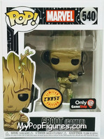 Groot (Gamer) (Standing) (Chase) from Marvel - Marvel Universe Pop! manufactured by Funko [Front]