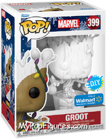 Groot (Christmas) (D.I.Y.) from Marvel - Marvel Universe Pop! manufactured by Funko [Front]