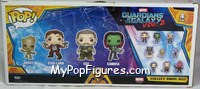 Groot / Star-Lord / Ego / Gamora from Marvel - Pop! Sets manufactured by Funko [Back]