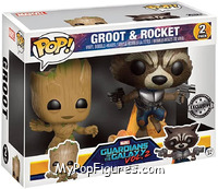 Groot / Rocket from Marvel - Pop! Sets manufactured by Funko [Front]