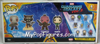 Drax / Rocket / Taserface / Mantis from Marvel - Pop! Sets manufactured by Funko [Back]