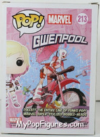 Gwenpool (Unmasked) from Marvel - Marvel Universe Pop! manufactured by Funko [Back]