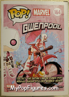 Gwenpool (Phone) from Marvel - Marvel Universe Pop! manufactured by Funko [Back]