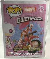 Gwenpool (Selfie) from Marvel - Marvel Universe Pop! manufactured by Funko [Back]