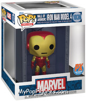 Hall of Armor: Iron Man Model 4 from Marvel - Marvel Universe Pop! manufactured by Funko [Front]