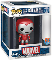 Hall of Armor: Iron Man Model 8 Silver Centurion from Marvel - Marvel Universe Pop! manufactured by Funko [Front]